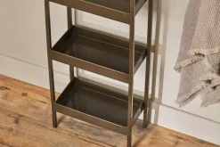 Mahi Bathroom Storage Caddy - Antique Brass