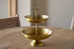 Mahika Stand - Antique Brass