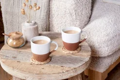 Mali Large Mug - White (Set of 2)
