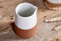 Mali Slanting Jug - White