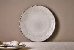 Malia Dinner Plate - Cream