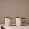 Malia Mug - Cream - (Set of 2)