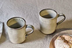 Malia Mug - Cream - (Set of 2)