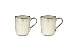 Malia Mug - Cream - (Set of 2)