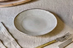 Malia Side Plate - Cream