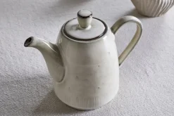 Malia Teapot - Cream