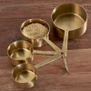 Mane Measuring Cups - Brushed Gold