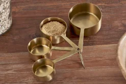 Mane Measuring Cups - Brushed Gold