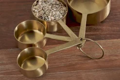 Mane Measuring Cups - Brushed Gold