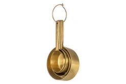 Mane Measuring Cups - Brushed Gold