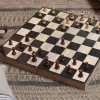 Mango Wood Chess & Draughts