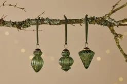 Manipur Baubles - Green (Set of 3)