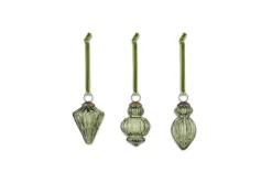 Manipur Baubles - Green (Set of 3)