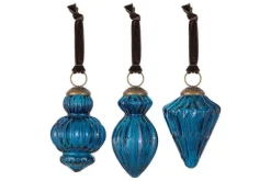 Manipur Baubles - Indigo (Set of 3)