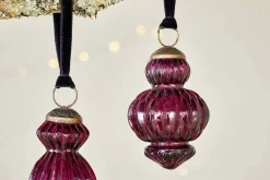 Manipur Baubles - Ruby (Set of 3)