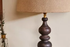 Manua Wood Table Lamp - Large