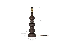 Manua Wood Table Lamp - Large