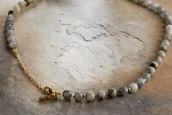 Marai Necklace - Labradorite