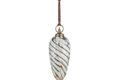 Maran Giant Bauble - Gold & Cream
