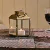 Maro Brass Lantern - Small