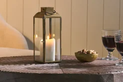 Maro Brass Lantern - Tall