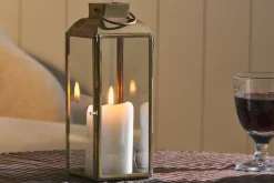 Maro Brass Lantern - Tall