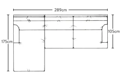 Marri Grand Left Hand Chaise Sofa