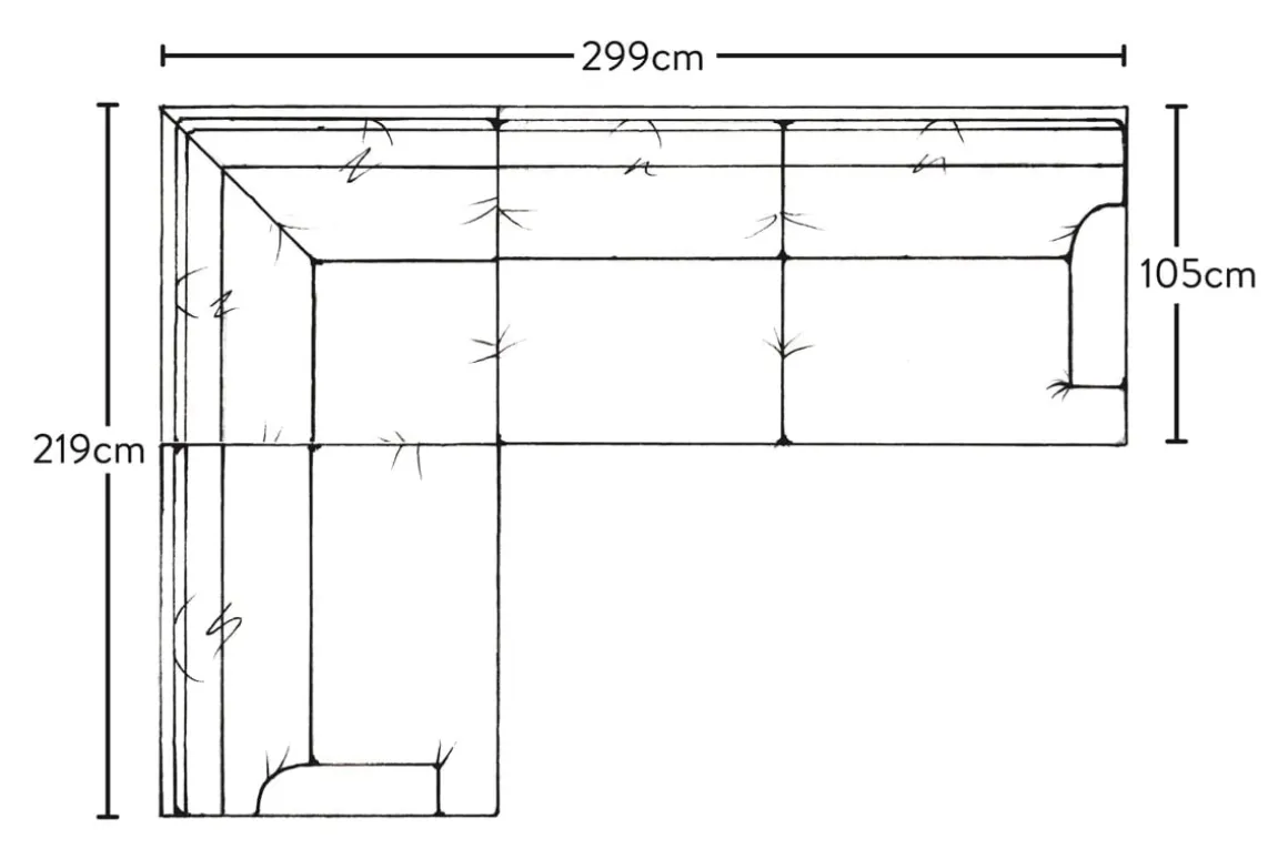 Marri Grand Left Hand Corner Sofa