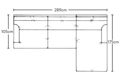Marri Grand Right Hand Chaise Sofa