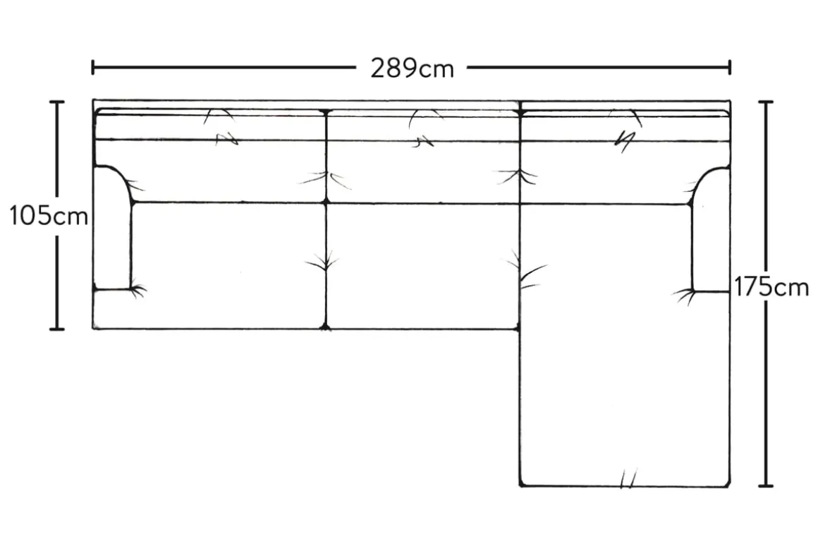 Marri Grand Right Hand Chaise Sofa