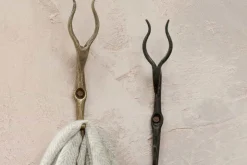 Mawi Antelope Hook - Antique Brass (Set of 2)