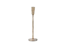 Mbata Brass Candlestick - Antique Brass