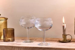 Mila Gin Glass - Clear - (Set of 2)