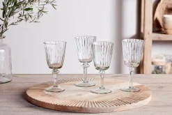 Minati Wine Glass - Clear - (Set of 4)