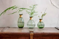 Miza Mini Glass Vase - Green