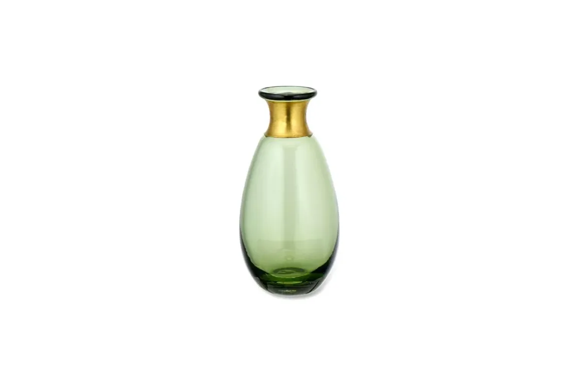 Miza Mini Glass Vase - Green