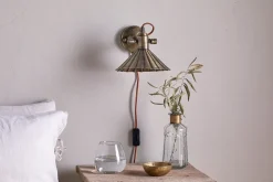 Moti Wall Lamp - Antique Brass