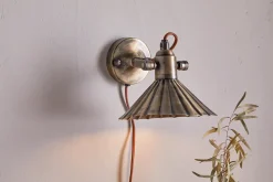 Moti Wall Lamp - Antique Brass
