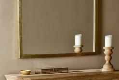 Murwara Arch Mirror - Antique Brass