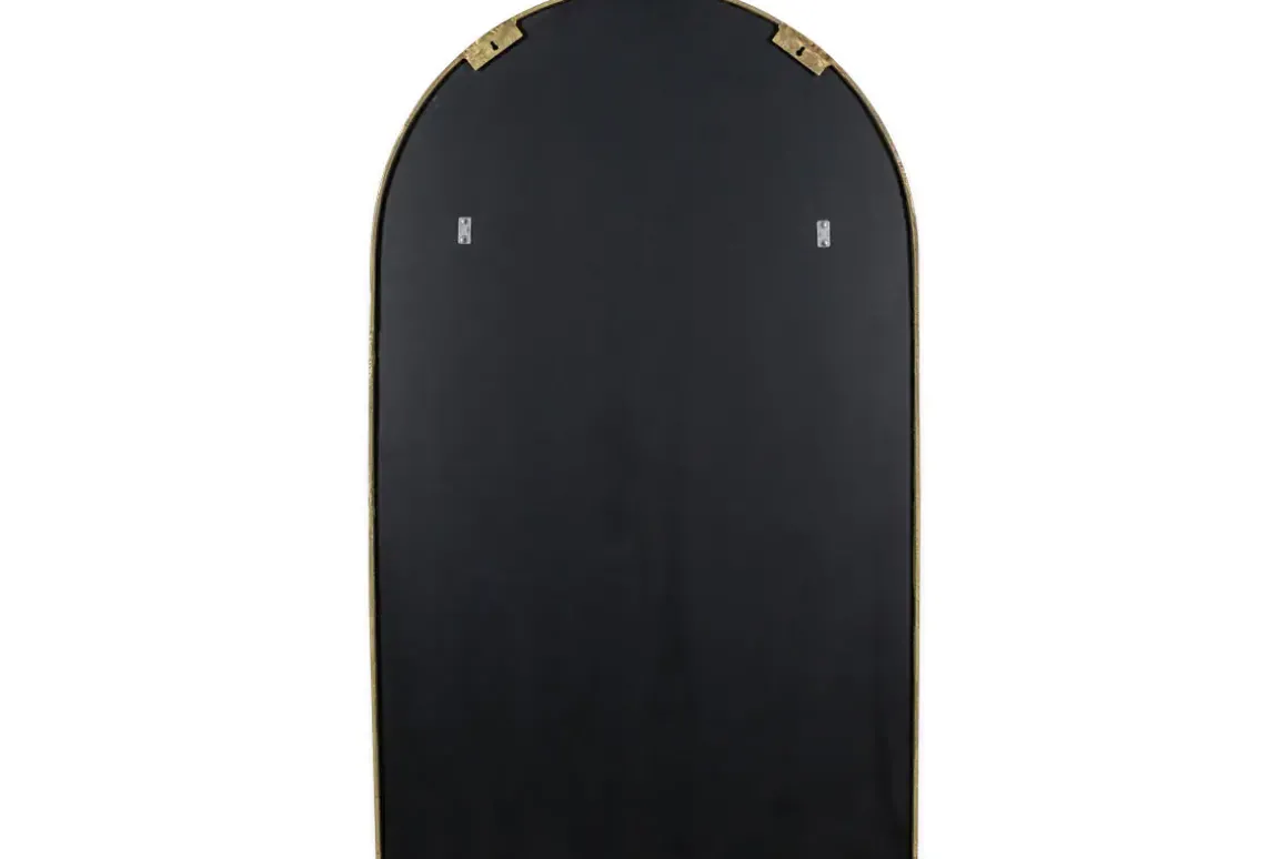 Murwara Full Length Arched Mirror - Antique Brass