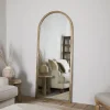 Murwara Full Length Mirror - Antique Brass