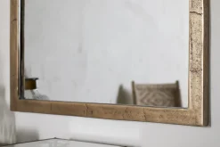 Murwara Wall Mirror - Antique Brass