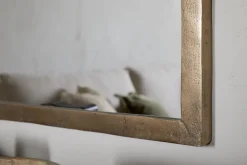 Murwara Wall Mirror - Antique Brass