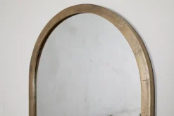 Murwara Wall Mirror - Antique Brass