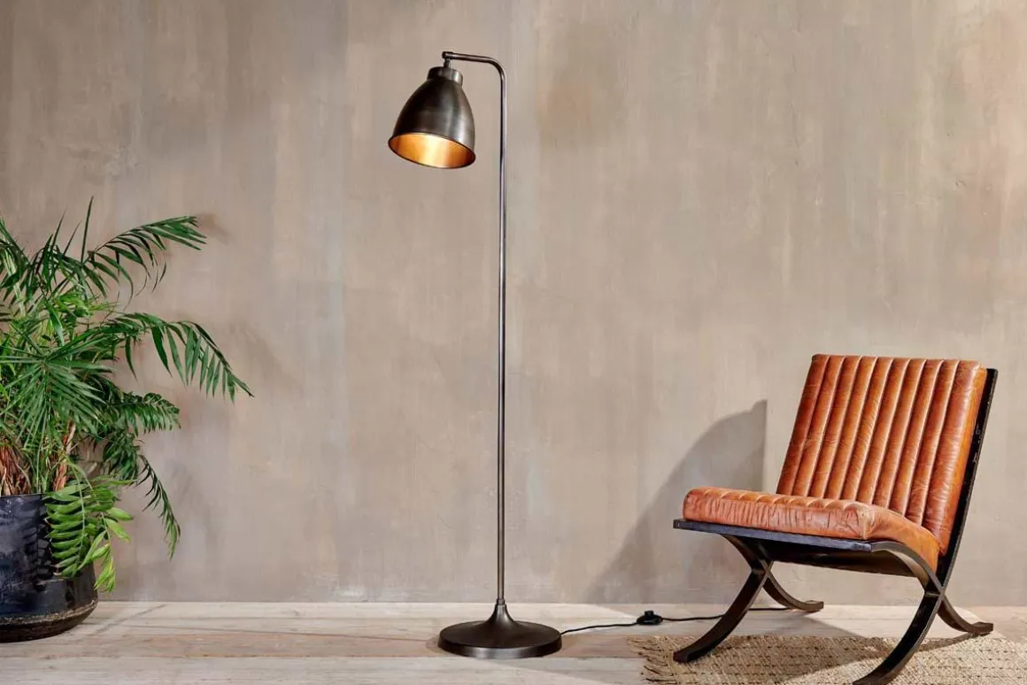 Muturi Floor Lamp - Aged Bronze