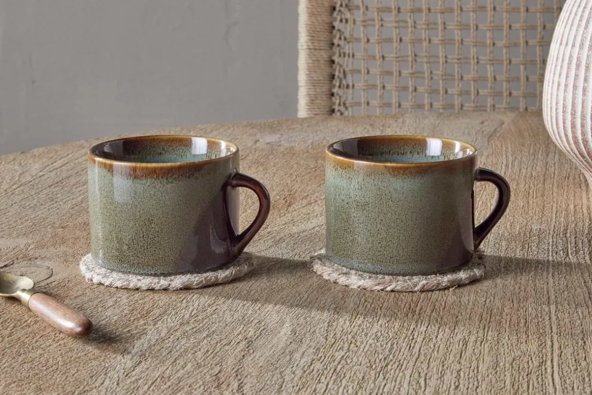 Naav Mugs - Blue - Large (Set of 2)