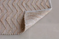 Nabami Chevron Jute Rug - Natural