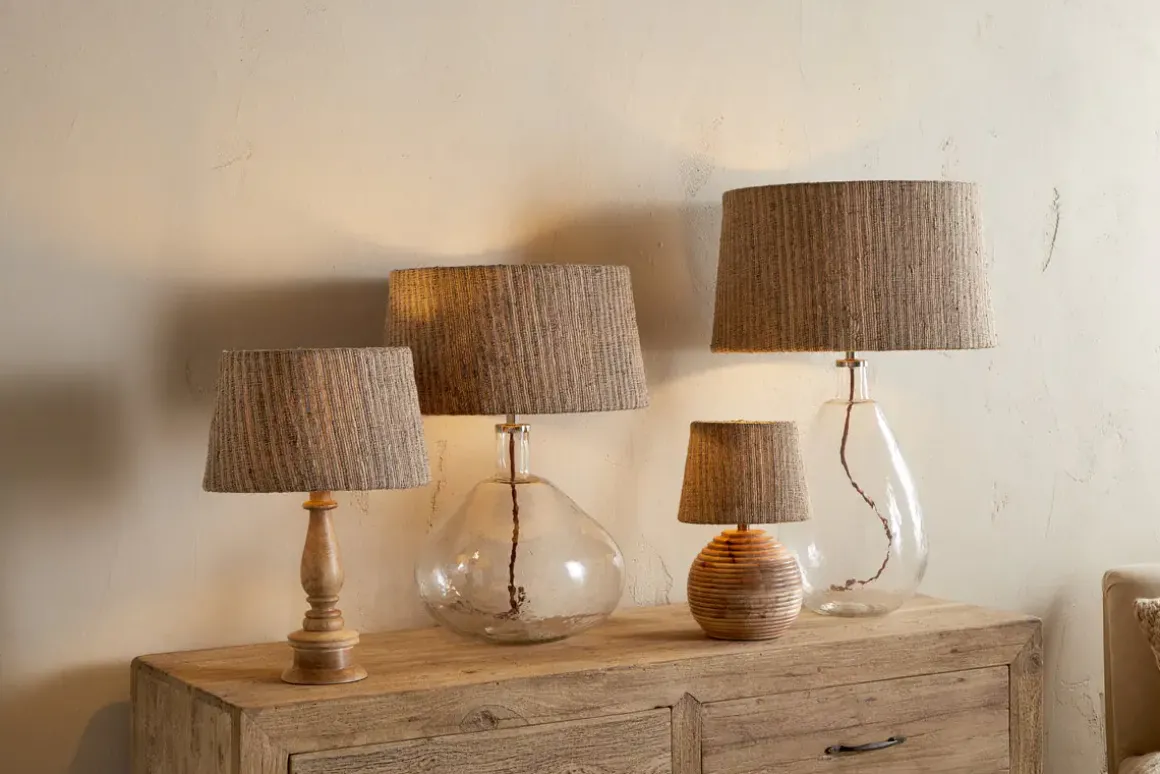 Nadee Banana Leaf Lampshade - Natural