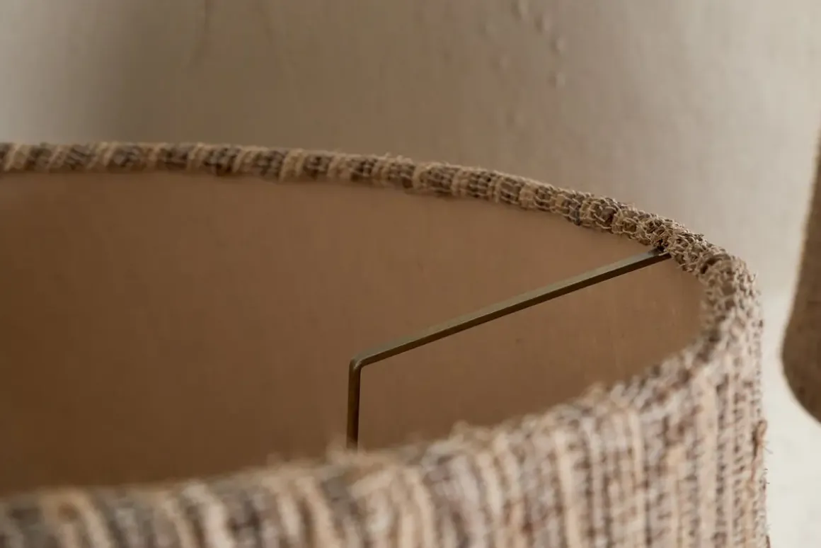 Nadee Banana Leaf Lampshade - Natural