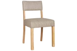 Nadeeka Linen Upholstered Dining Chair - Soft Grey